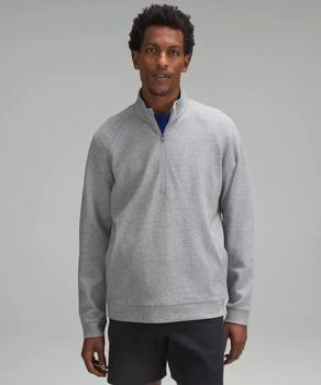 Lululemon | Textured Double-Knit Cotton Half Zip 