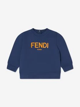 Fendi | Baby Logo Sweatshirt in Navy 7折