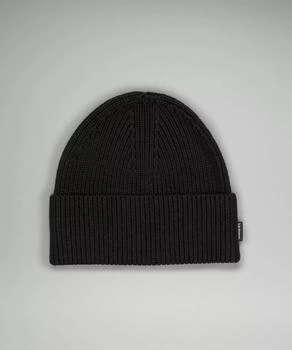 推荐Ribbed Merino Wool-Blend Knit Beanie商品