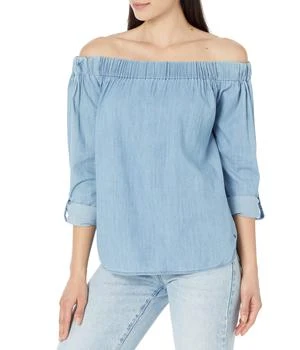 Tommy Hilfiger | Long Sleeve Off-the-Shoulder Chambray Blouse 5折
