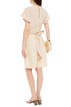 商品IRO | Sormia tie-back silk crepe de chine blouse,商家THE OUTNET US,价格¥1079图片