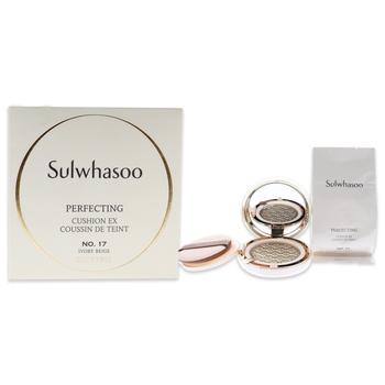 Sulwhasoo | Perfecting Cushion Ex SPF 50 - 17 Ivory Beige by Sulwhasoo for Women - 2 x 0.5 oz Foundation商品图片,9.8折