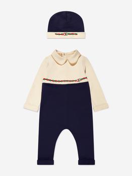 商品Gucci | Baby Boys Romper Gift Set (2 Piece),商家Childsplay Clothing,价格¥2520图片