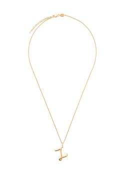 Missoma | Z initial 18kt gold-plated necklace商品图片,