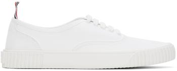 thom browne鞋, Thom Browne | White Heritage Vulcanized Sneaker商品图片 
