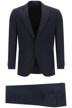 商品Caruso norma suit in wool and mohair,商家Baltini,价格¥4906图片