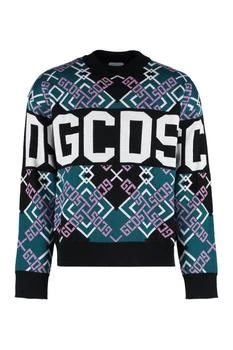 GCDS | GCDS Logo Jacquard Sweater 4.7折起