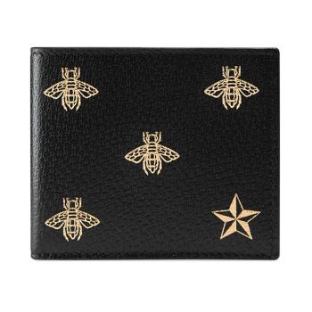 商品Gucci | GUCCI 古驰 男士蜜蜂星星短款钱包 495055-DJ2KT-8474,商家Beyond Chinalux,价格¥3338图片