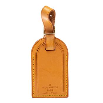 lv行李箱, [二手商品] Louis Vuitton | Louis Vuitton Vachetta Leather Luggage Name Tag商品图片 1.6折