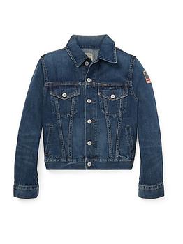 商品Ralph Lauren | Little Boy's & Boy's Trucker Denim Jacket,商家Saks Fifth Avenue,价格¥616图片