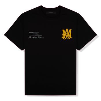 推荐Amiri Military Specs Stencil Black T Shirt商品