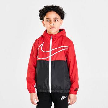 推荐Boys' Little Kids' Nike Sportswear Swoosh Fleece Lined Jacket商品