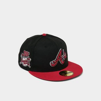 New Era | New Era Atlanta Braves MLB 59FIFTY Fitted Hat 满$100减$10, 独家减免邮费, 满减