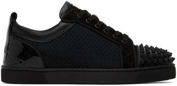 Christian Louboutin | Black Louis Junior Spikes Sneakers商品图片,6.5折, 独家减免邮费