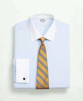 Brooks Brothers | Stretch Supima® Cotton Non-Iron Pinpoint Oxford Ainsley Collar Dress Shirt 