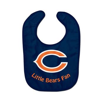 商品Boys and Girls Infant Chicago Bears Lil Fan All Pro Baby Bib图片
