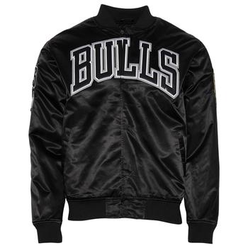 推荐Pro Standard Bulls NBA Satin Jacket - Men's商品