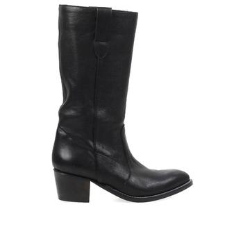 AME | me Boots Women's Black Leather Boots商品图片,