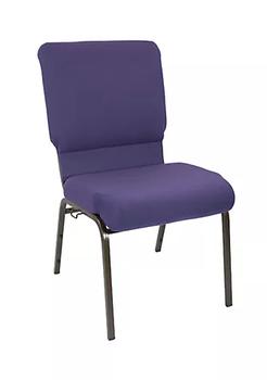 商品Flash Furniture | Flash Furniture Advantage Eggplant Church Chair 18.5 in. Wide,商家Belk,价格¥1408图片