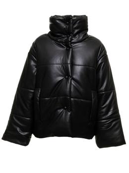 商品Nanushka | Nanushka High-Neck Buttoned Padded Jacket,商家Cettire,价格¥2590图片