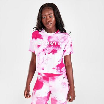 推荐Women's Tommy Hilfiger Sport Watercolor Tie-Dye T-Shirt商品