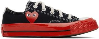 Comme des Garcons | Black & Red Converse Edition Chuck 70 Low-Top Sneakers商品图片,独家减免邮费
