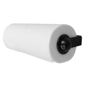 商品Home Basics Wall Mounted Plastic Paper Towel Holder, Black,商家Premium Outlets,价格¥121图片