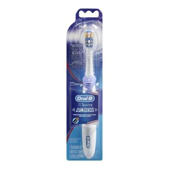 Oral-B | Oral-B 3D White Action Power Toothbrush, 1 Count (Colors May Vary), Multi-colored,商家Amazon US selection,价格¥58