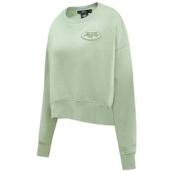 推荐Pro Standard Jets Neutral Pullover Sweatshirt - Women's商品