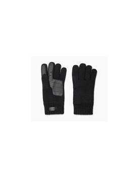 ugg手套, UGG | Ugg Knit Palm Patch Gloves S/M, Colour: Black商品图片 