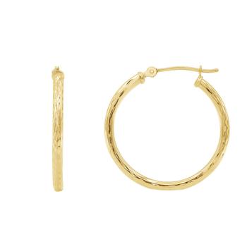 商品DiamondMuse | Diamond Muse 14KT White Gold Classy Hoop Earrings for Women for Women,商家Jomashop,价格¥1200图片