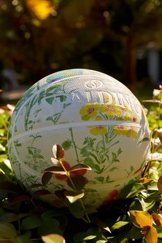 Spalding品牌, 商品Spalding斯伯丁篮球 联名 花卉版, 价格¥202图片