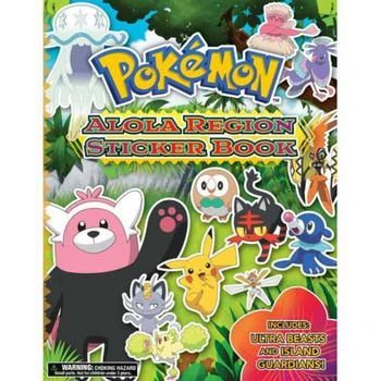 Barnes & Noble | Pokemon Alola Region Sticker Book by The Pokemon Company International,商家Macy's,价格¥100