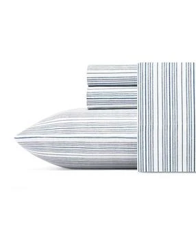 Nautica | Beaux Stripe Cotton Percale 4-Piece Sheet Set,商家Macy's,价格¥291