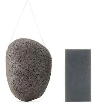 Binu Binu | SSENSE Exclusive Shaman Charcoal Soap & Konjac Sponge,商家Ssense US,价格¥303