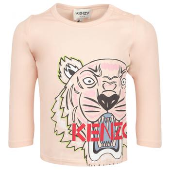 Kenzo | Pale Pink Long Sleeve Baby T Shirt商品图片,额外7.5折, 额外七五折