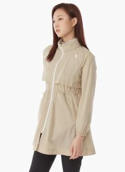 DESCENTE | GOLF女性轻便长款外套适合春秋季节 DP12WFBL35-DBEG,商家Brilliant Fashion,价格¥1665