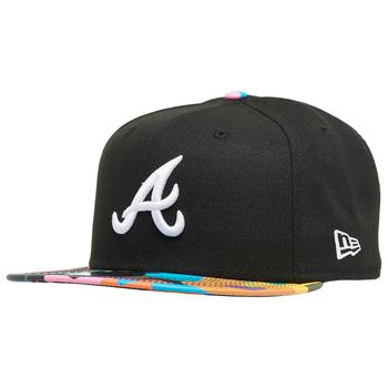 时尚mlb羽绒服男装, New Era | New Era MLB Floral Camo Visor Snapback - Men's商品图片 