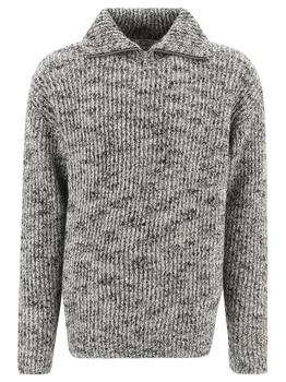 推荐Ribbed mélange sweater商品