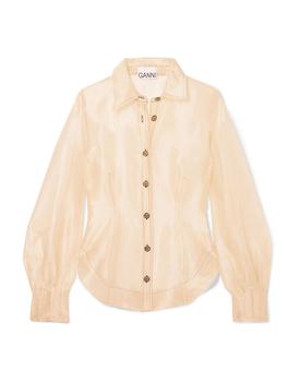 Ganni | Solid color shirts & blouses商品图片,6.9折×额外8折, 额外八折
