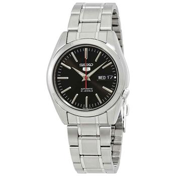 精工5号, Seiko | Series 5 Automatic Black Dial Mens Watch SNKL45商品图片 5.1折
