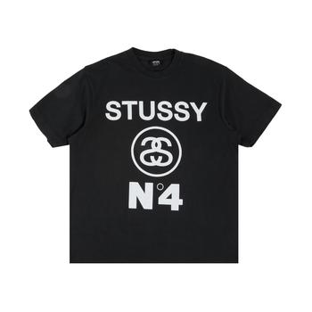 STUSSY | Stussy No. 4 Pigment Dyed Short Sleeve T-Shirt - men's商品图片,
