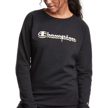 推荐Champion Womens Logo Crewneck Sweatshirt商品