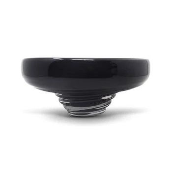 Vivience | 10.75"D Black Glass Centerpiece Bowl,商家Macy's,价格¥1070