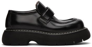Bottega Veneta | Black Swell Loafers商品图片,