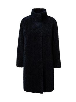 推荐Faux Shearling Funnel-Neck Coat商品