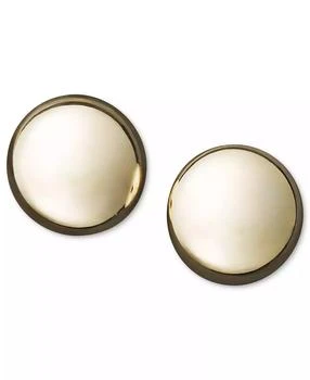 Macy's | Flat Ball Stud Earrings (7mm) in 14k Yellow or White Gold,商家Macy's,价��格¥1029