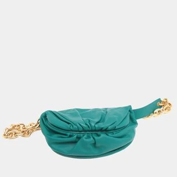 推荐Bottega Veneta The Chain Pouch Leather Sling backpack Green商品