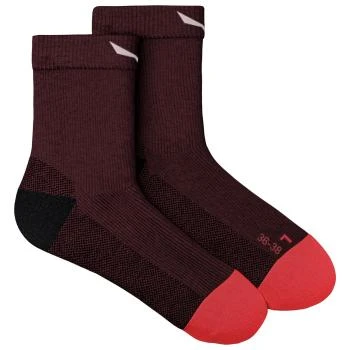 Salewa | Salewa 女士户外袜 2014853SYRAH 红色,商家Beyond Moda Europa,价格¥407