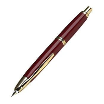 推荐Pilot Fountain Pen - Vanishing Point Retractable Nib, Red/Gold Accents商品